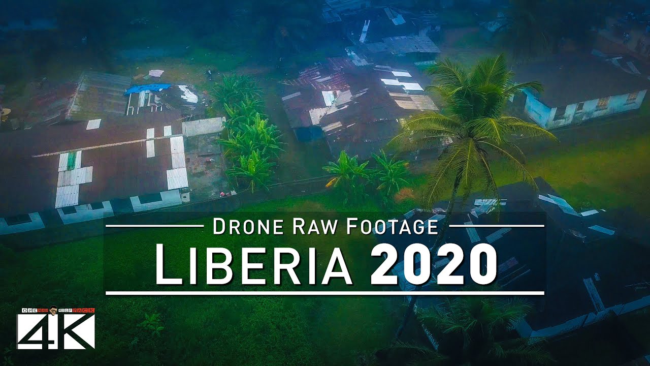 【4K】Drone RAW Footage | This is LIBERIA 2020 | Capital City Monrovia | UltraHD Stock Video