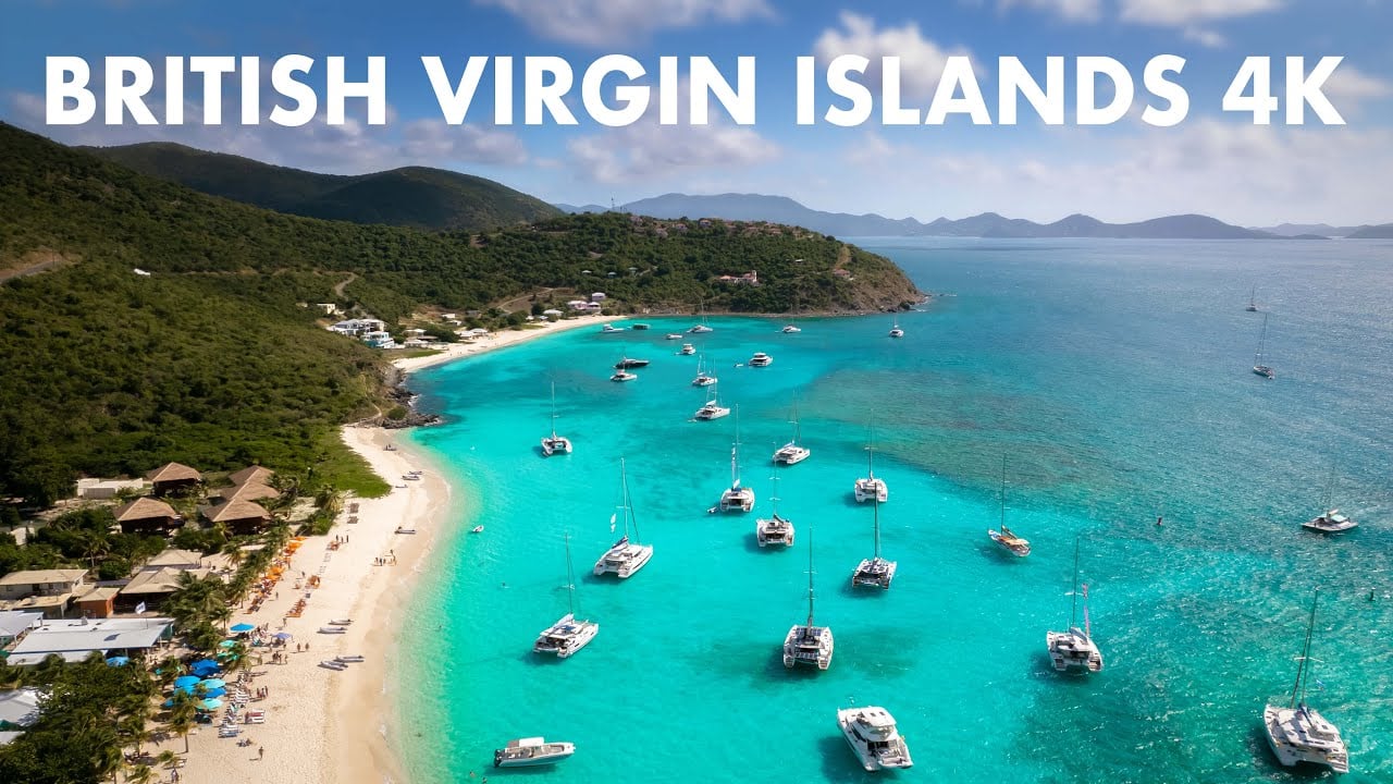 BRITISH VIRGIN ISLANDS 4K | Cinematic Aerial Film