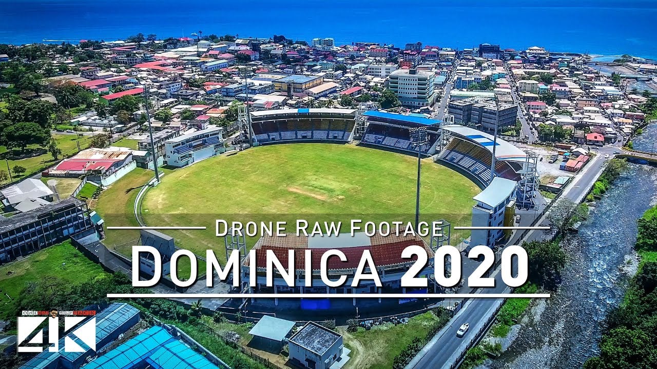 【4K】???????? Drone RAW Footage ???? This is DOMINICA 2020 ???? Caribbean ???? Roseau and More ???? UltraHD Stock Video