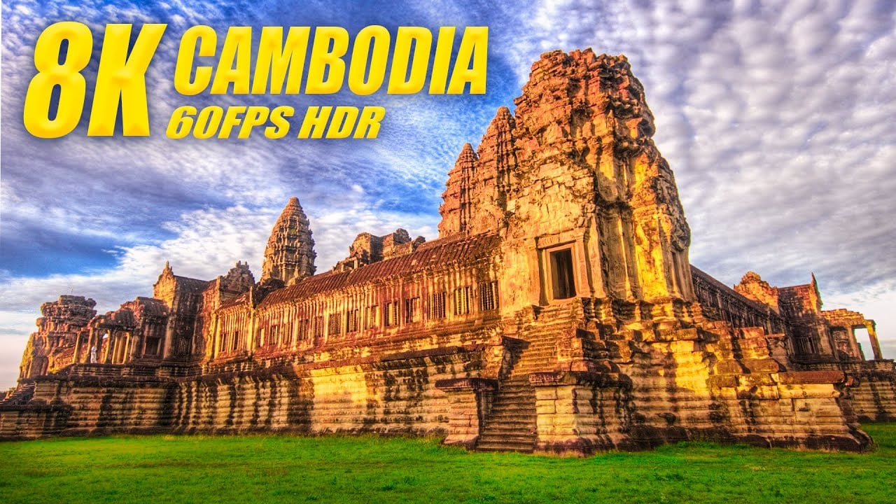Cambodia in 8K HDR 60FPS DEMO