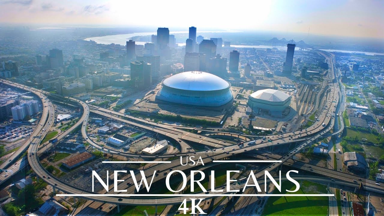 New Orleans ???????? Louisiana 4K Drone