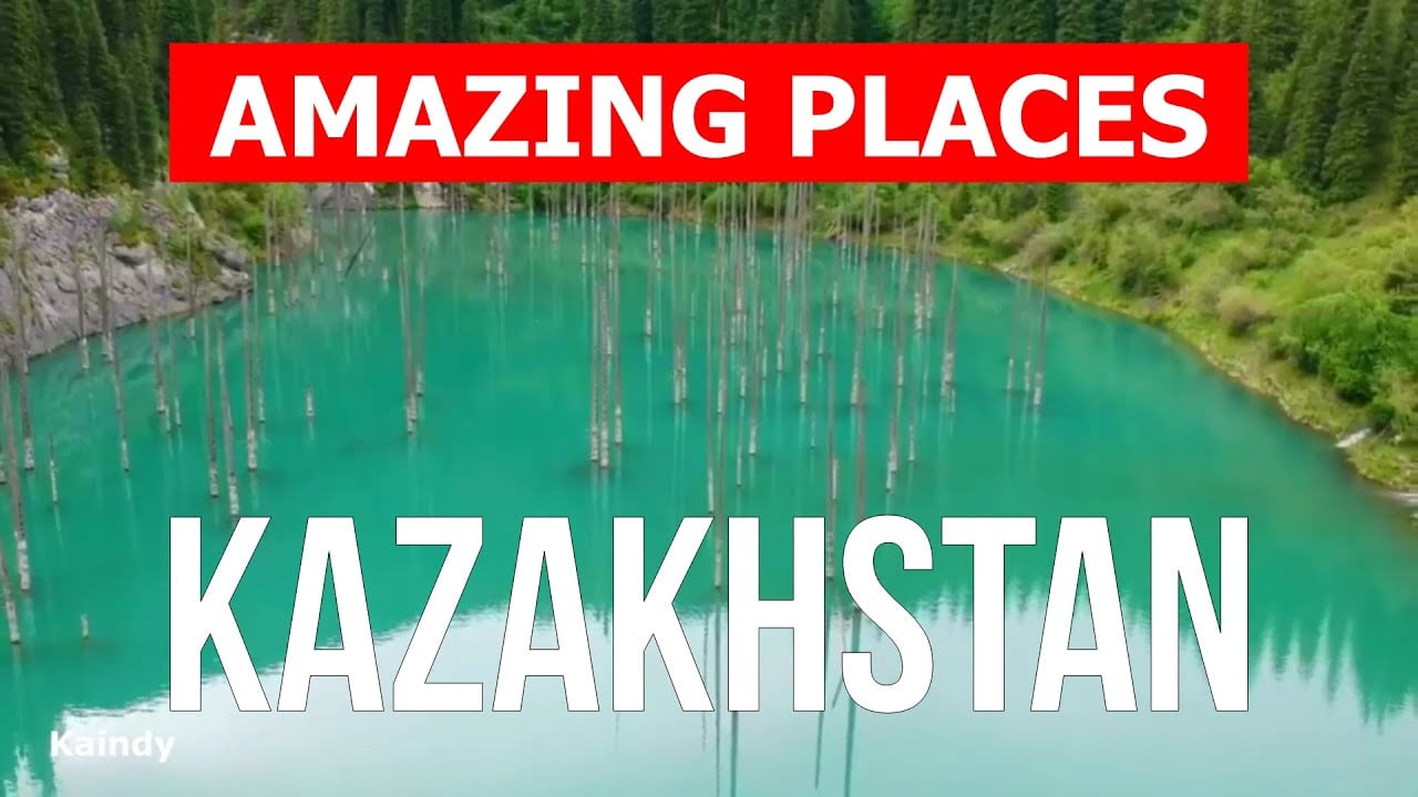The most beautiful places in Kazakhstan | tourism, citys, country | Kazakhstan drone video 4k