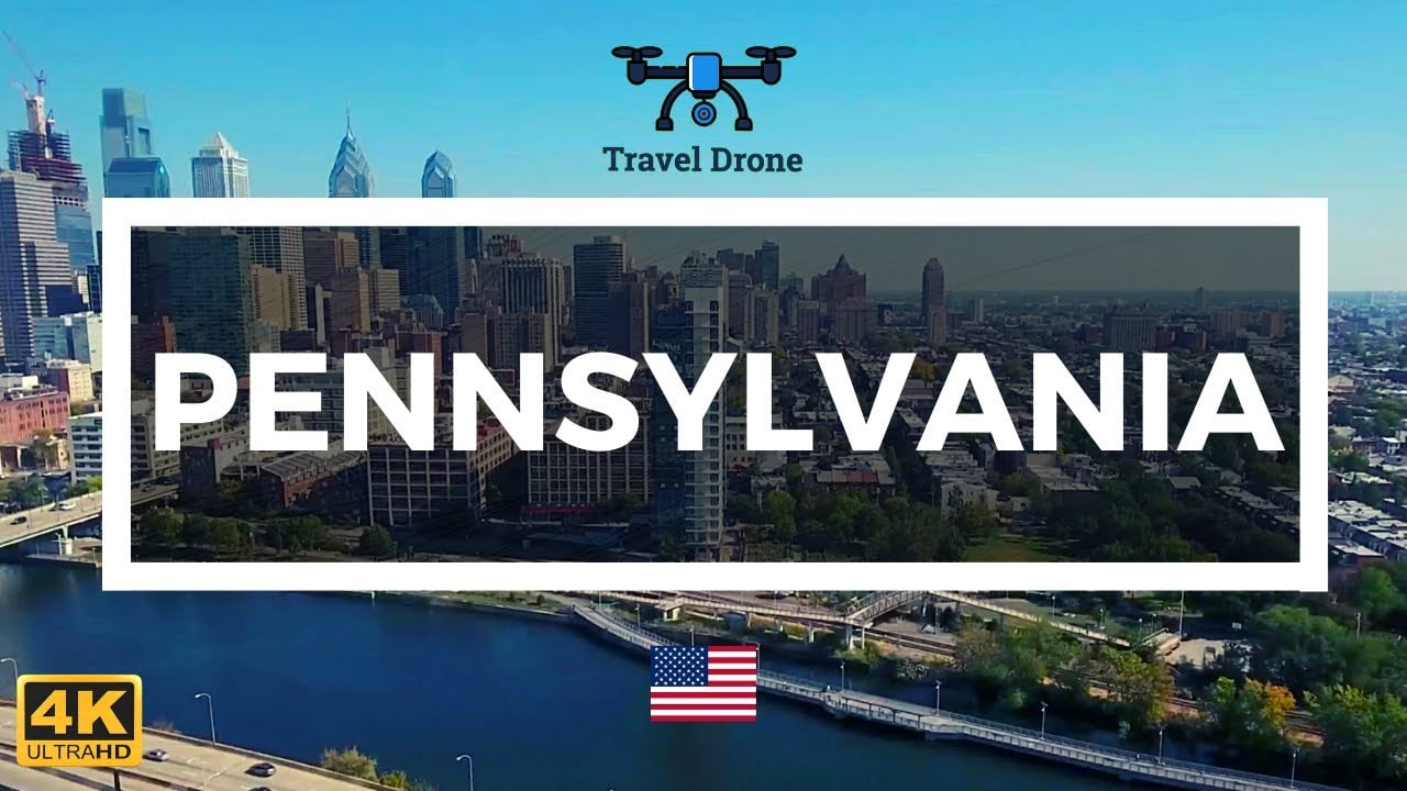 Pennsylvania, USA ????????| 4K Drone Footage | Most Beautiful Drone Footage