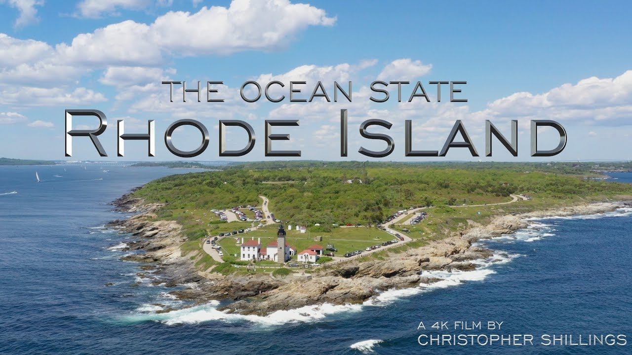 BEAUTIFUL RHODE ISLAND (Newport / Jamestown) AERIAL DRONE 4K VIDEO