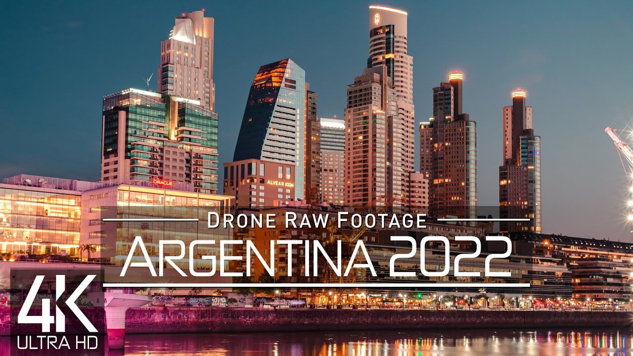 【4K】???????? Drone RAW Footage ???? This is ARGENTINA 2022 ???? Buenos Aires ???? Santa Fe ???? UltraHD Stock Video