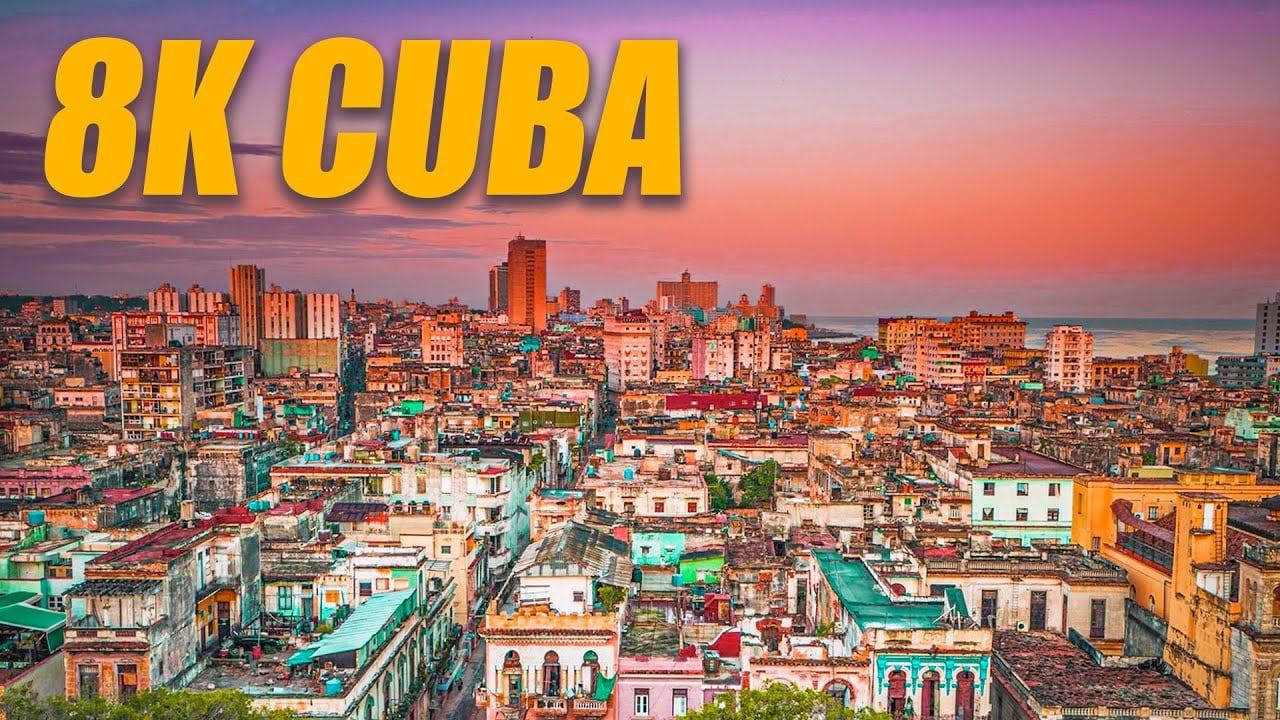 Cuba in 8K HDR 60FPS DEMO