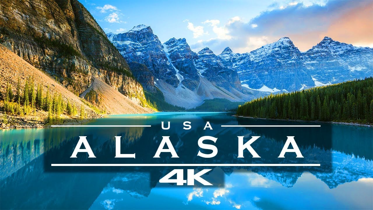 Alaska, USA ???????? - by drone [4K]