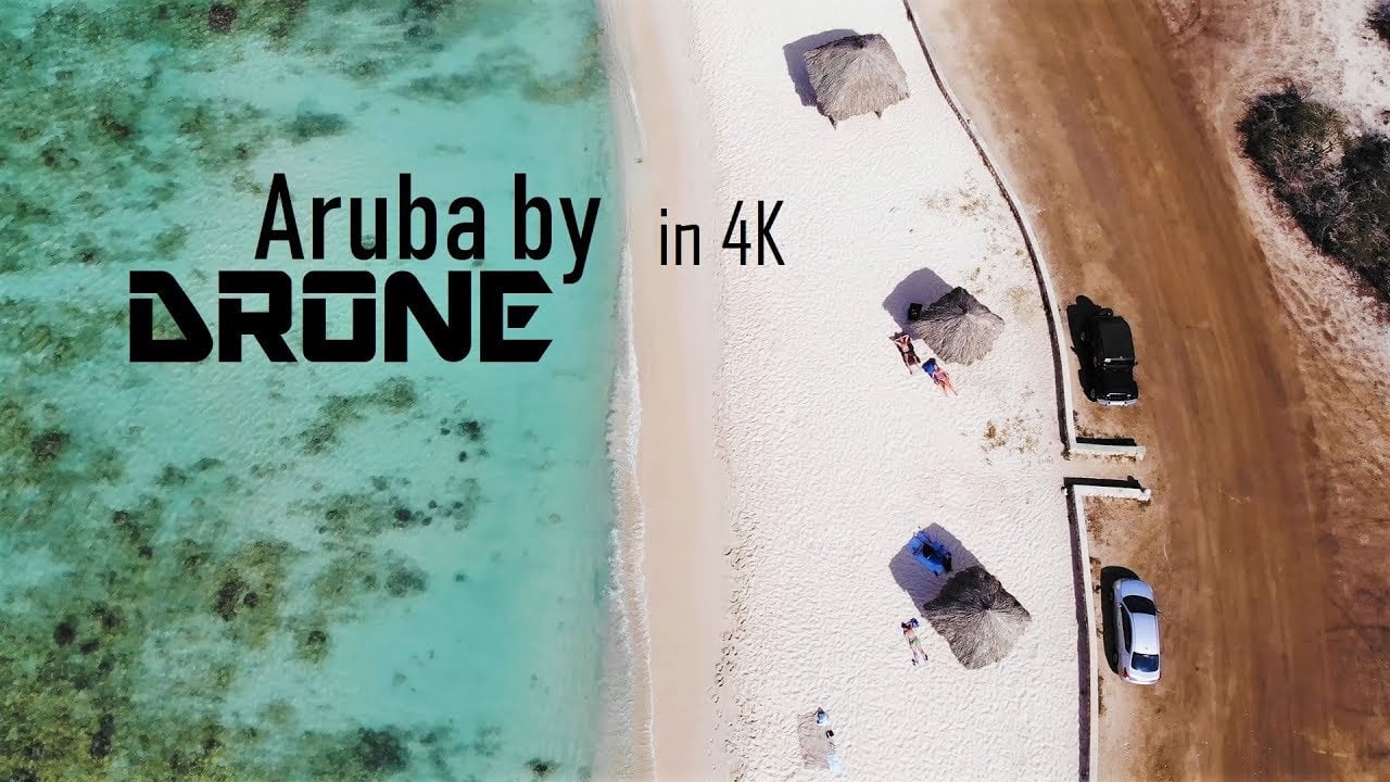 ARUBA by Drone in 4K with DJI MAVIC PRO