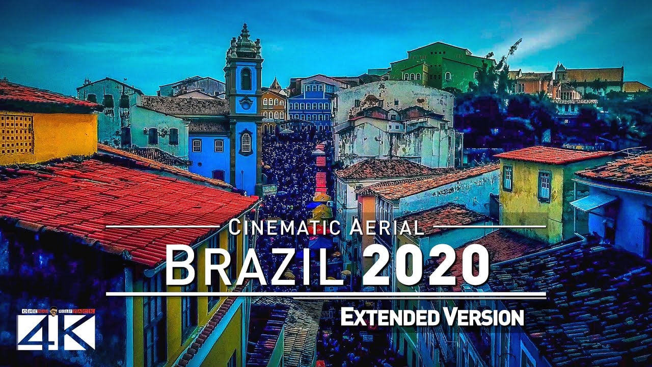 【4K】???????? Drone Footage ???? The Beauty of Brazil in 2¼ Hours 2019 ???? Cinematic Aerial Rio Sao Paulo BRASIL