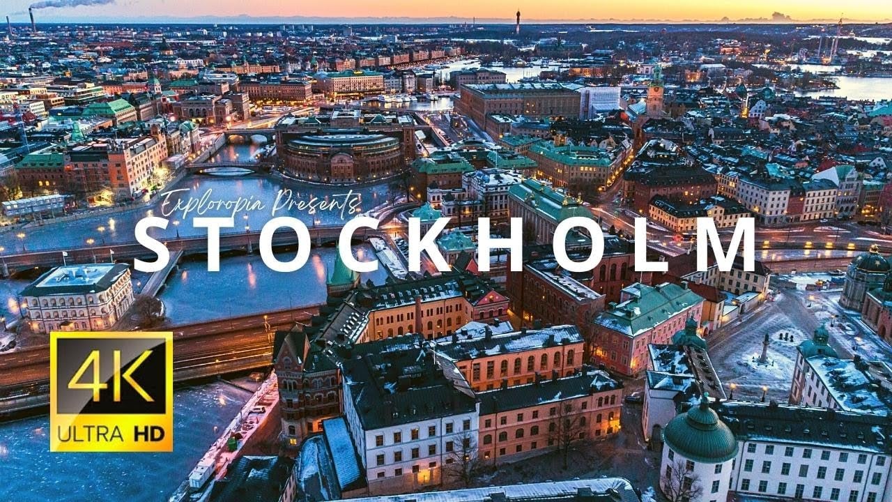 Stockholm, Sweden ???????? in 4K ULTRA HD 60FPS Video by Drone