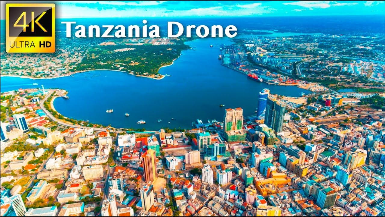 Tanzania - 4K UHD Drone Video | Explore Dar es Salaam, Arusha City, Tanzania in 4K Drone Video