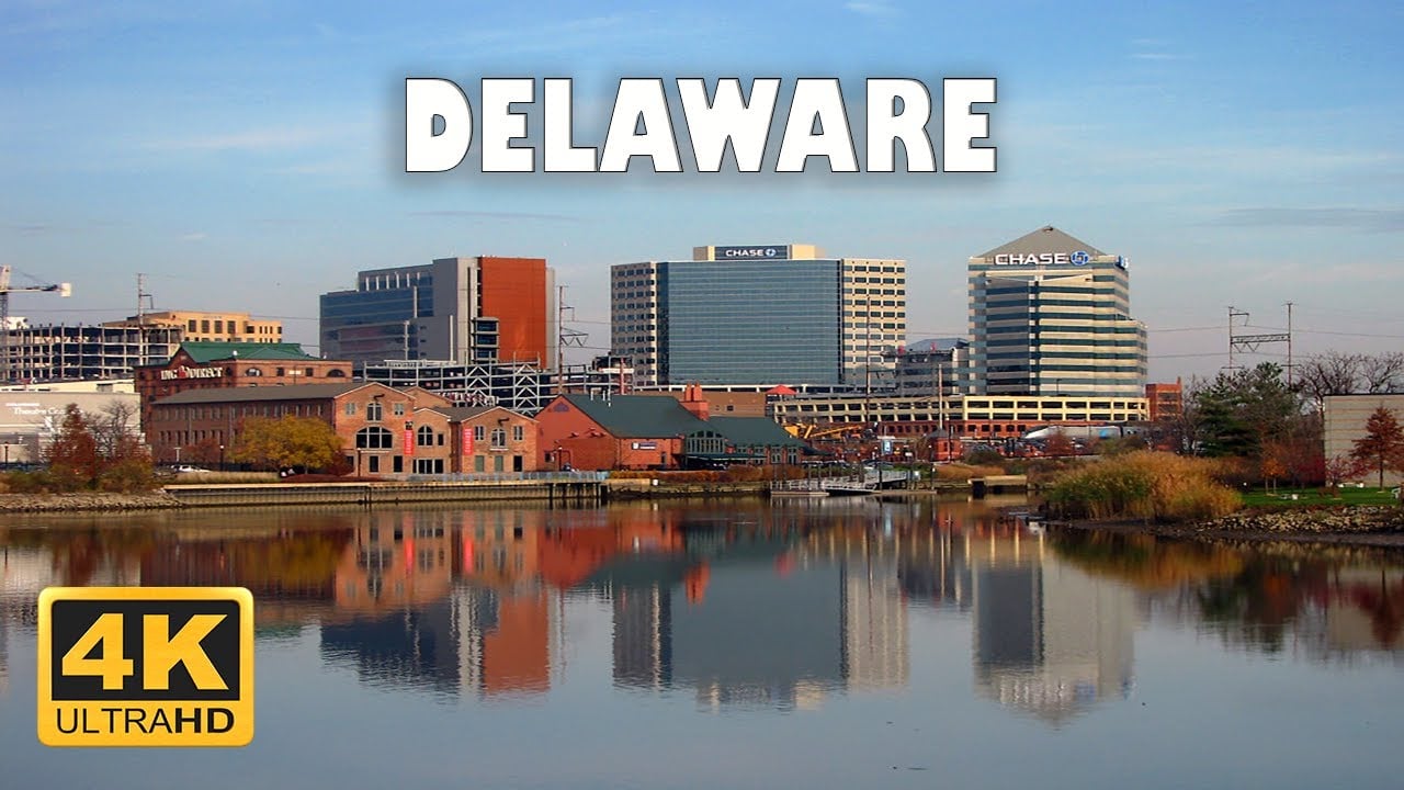Delaware, Wilmington, USA ???????? | 4K Drone Footage