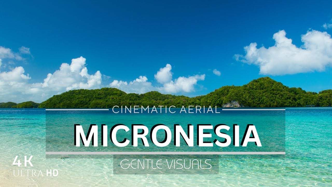 Micronesia in 4K | Stunning Drone Views of Paradise | Nature's Hidden Gem from Above 🌴✨