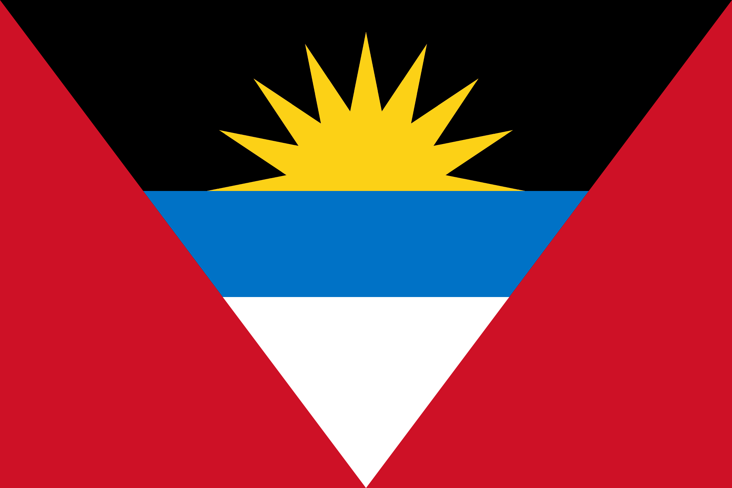 Antigua and Barbuda Flag - Antigua and Barbuda Drone Laws