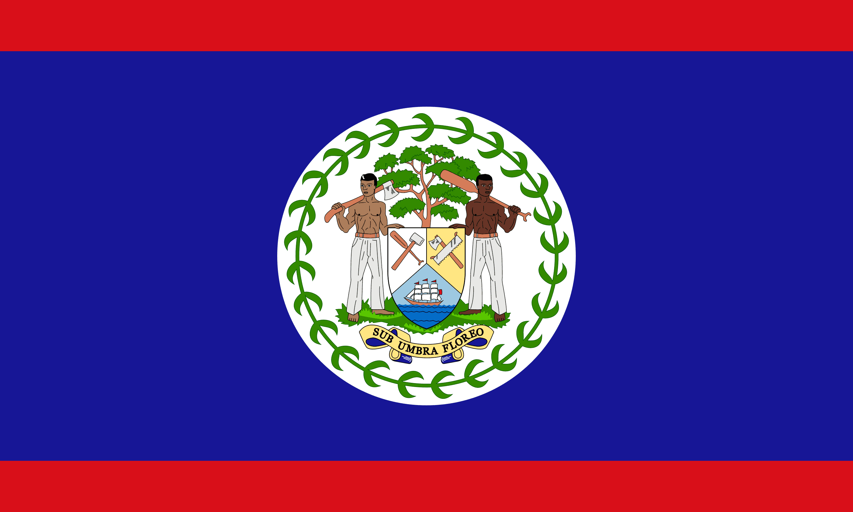 Belize Flag - Drone Laws in Belize
