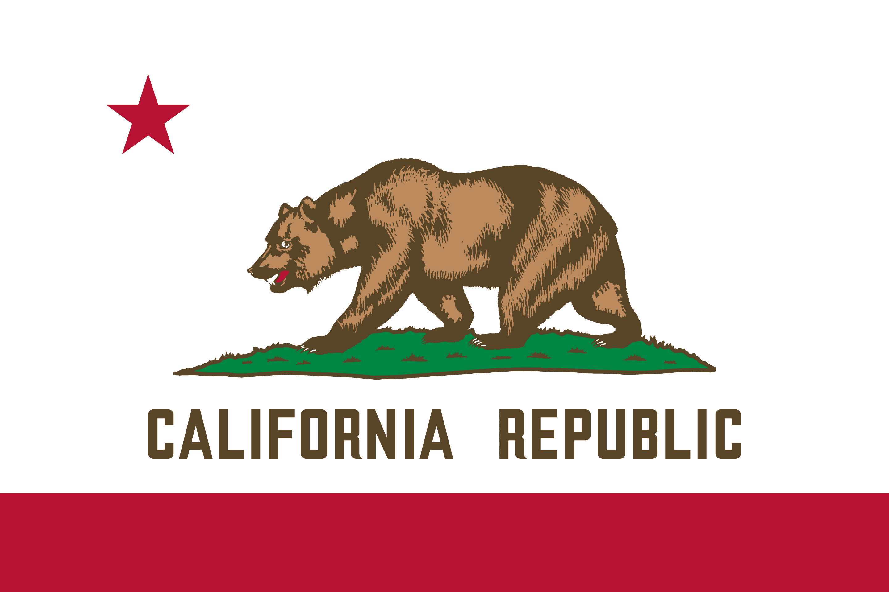 California Flag - California Drone Laws