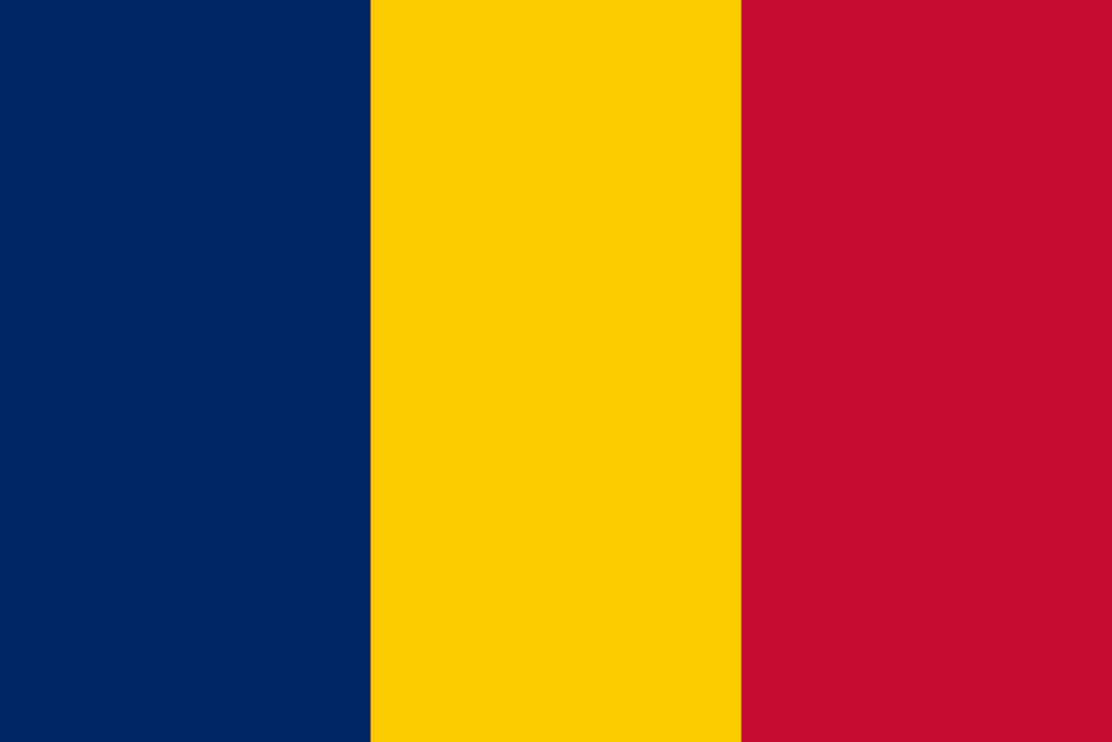 Chad Flag - Drone laws in Chad