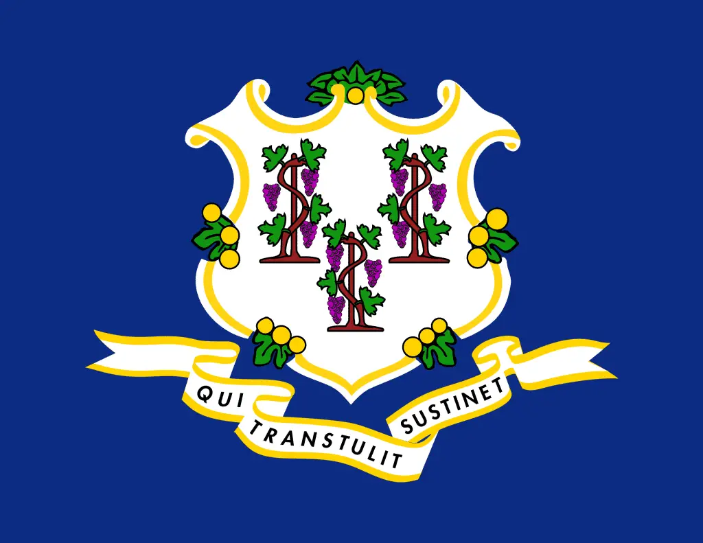 Connecticut State Flag - Connecticut Drone Laws