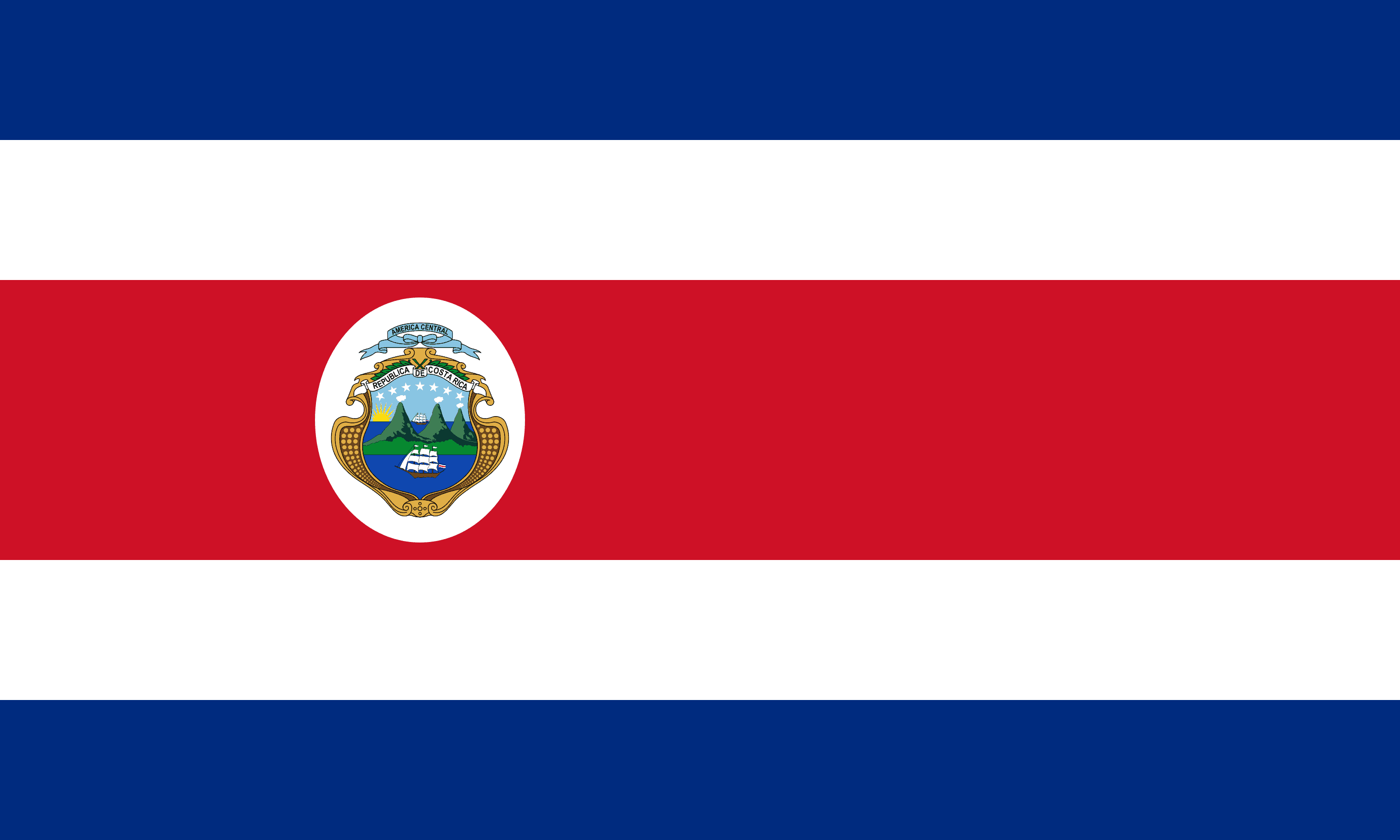 Costa Rica Flag - Drone Laws in Costa Rica