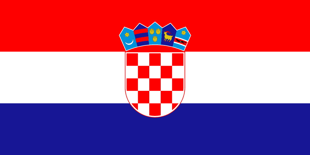 Croatia Flag - Drone Laws in Croatia