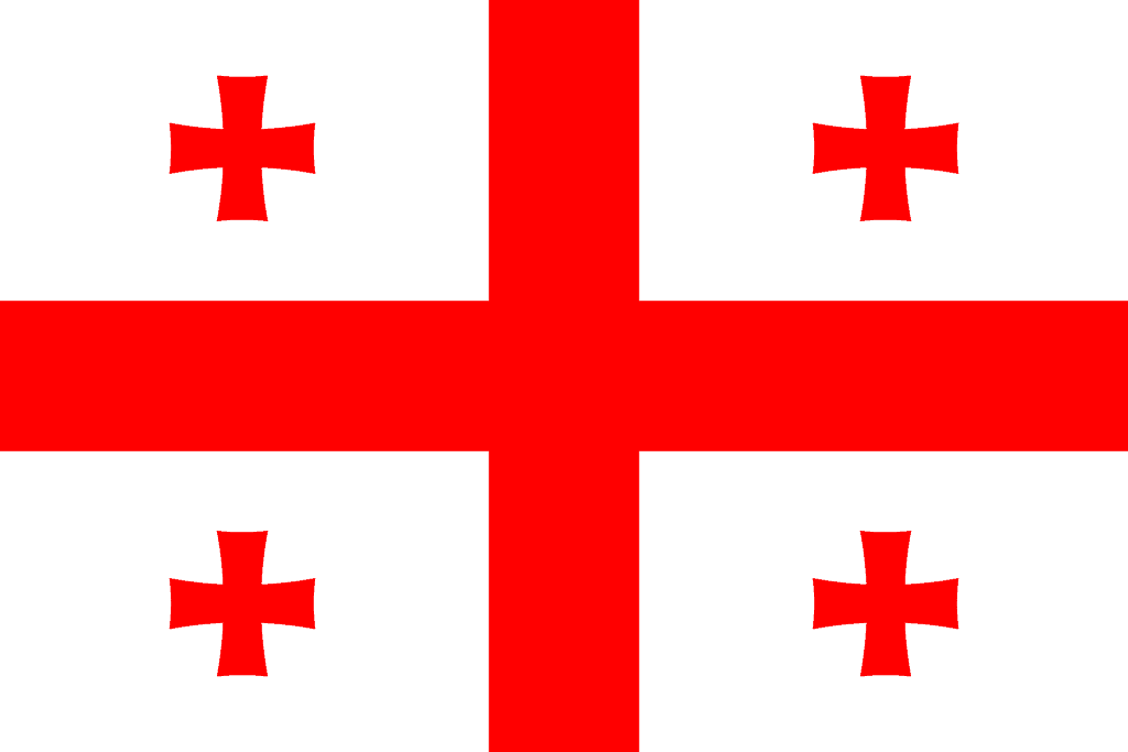 Georgia Flag - The country of Georgia Drone Laws