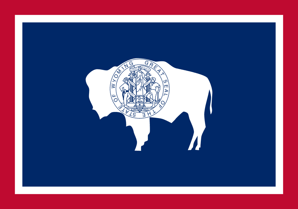 Wyoming Flag - Wyoming Drone Laws