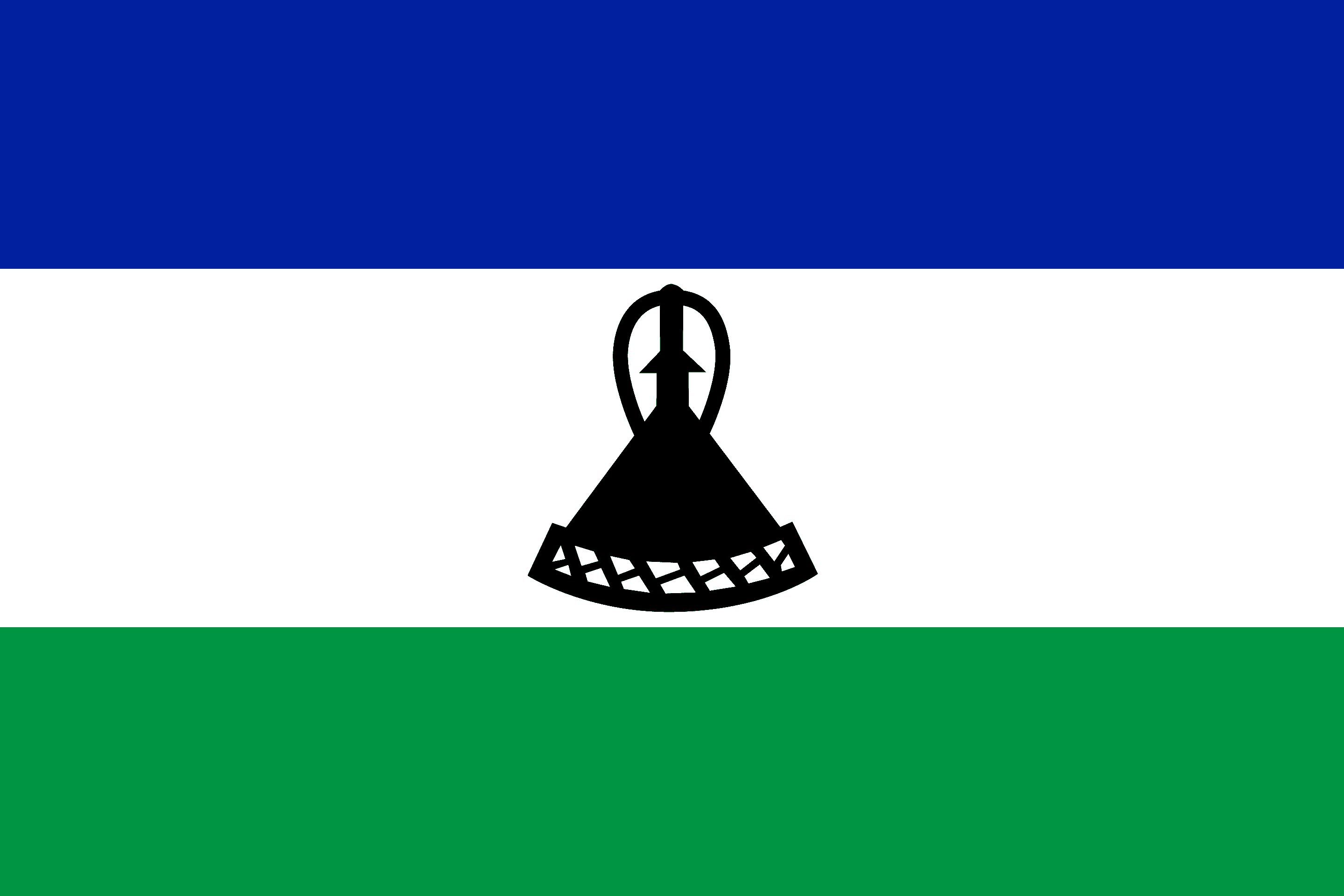 Kingdom of Lesotho Flag - Lesotho Drone Laws