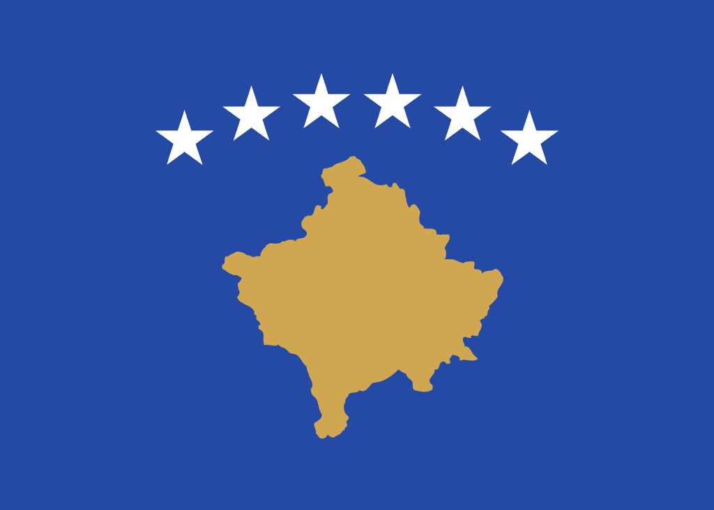Kosovo Flag - Republic of Kosovo Drone Laws