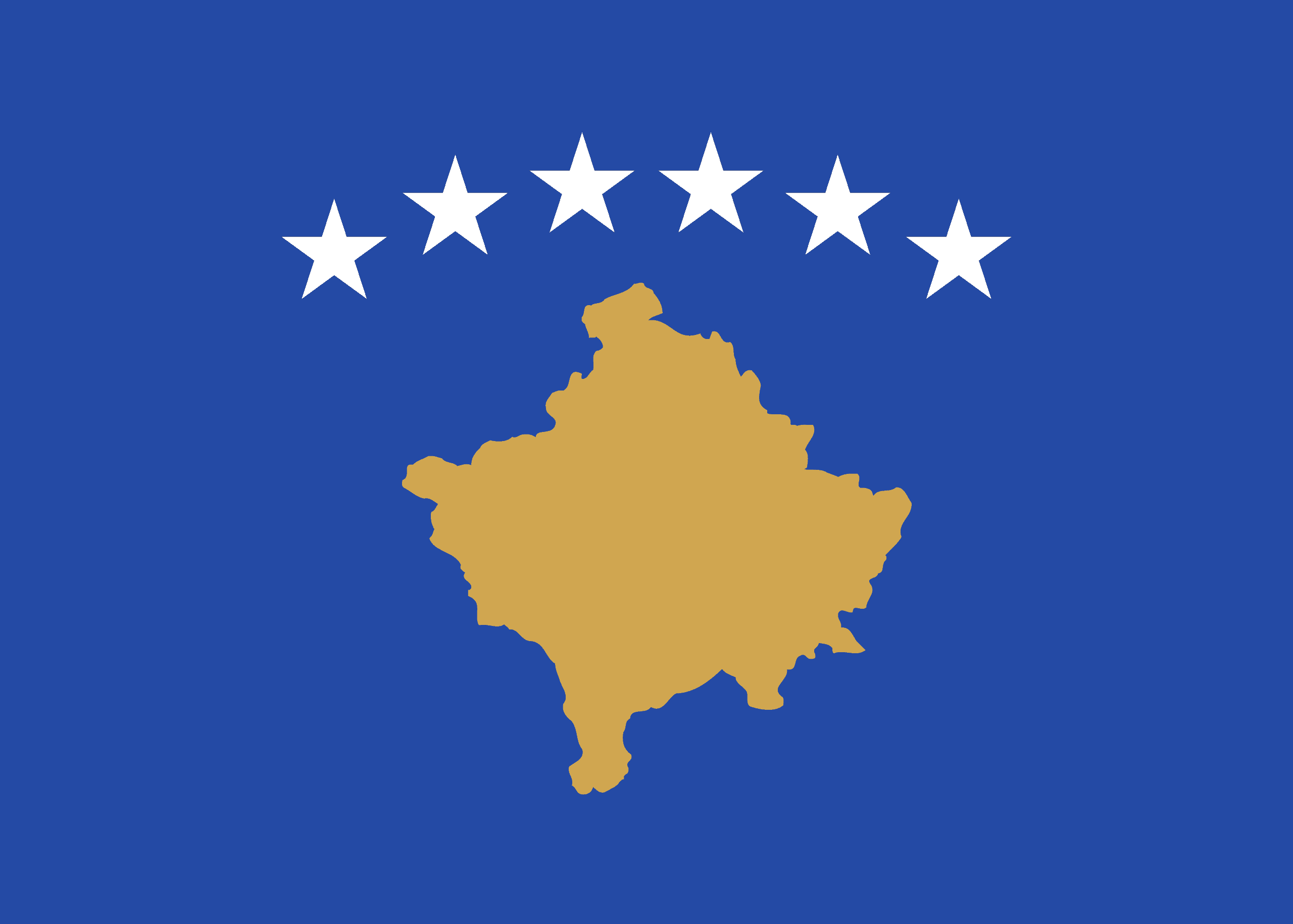 Kosovo Flag - Republic of Kosovo Drone Laws