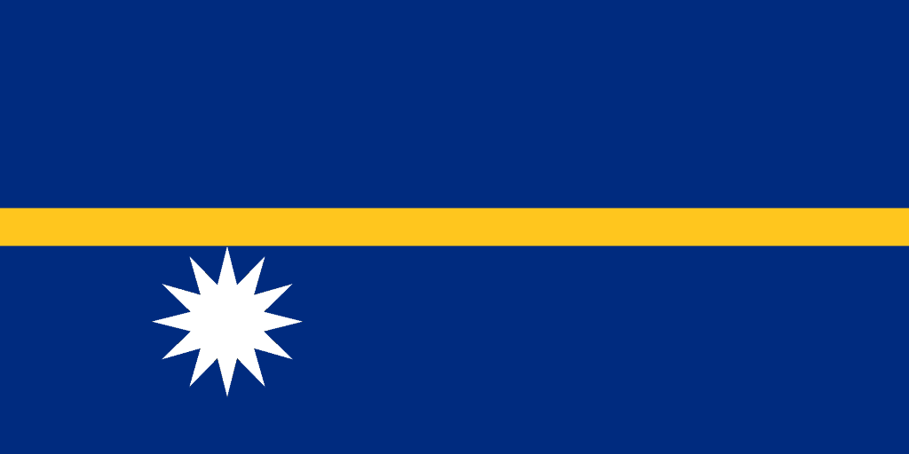 Nauru Flag - Nauru Drone Laws