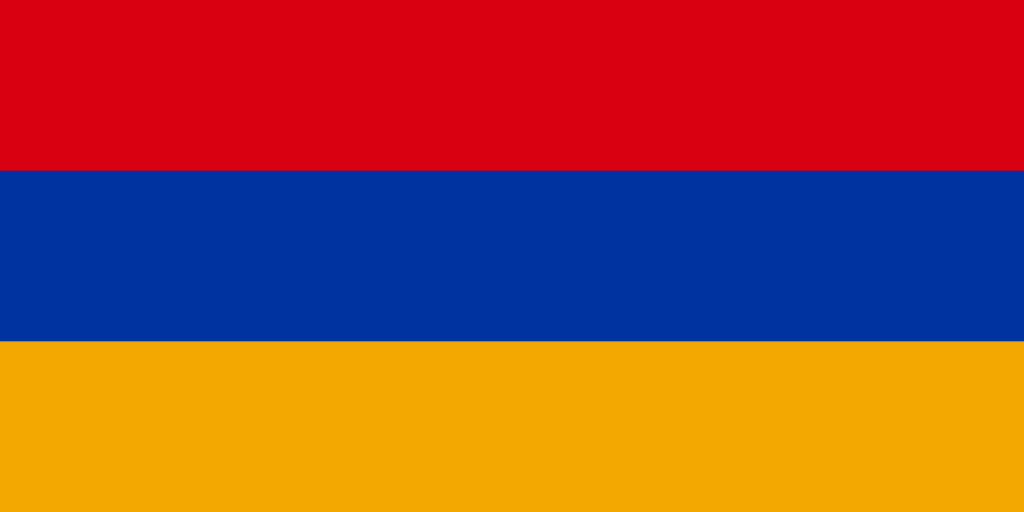 Republic of Armenia Flag - Armenia Drone Laws
