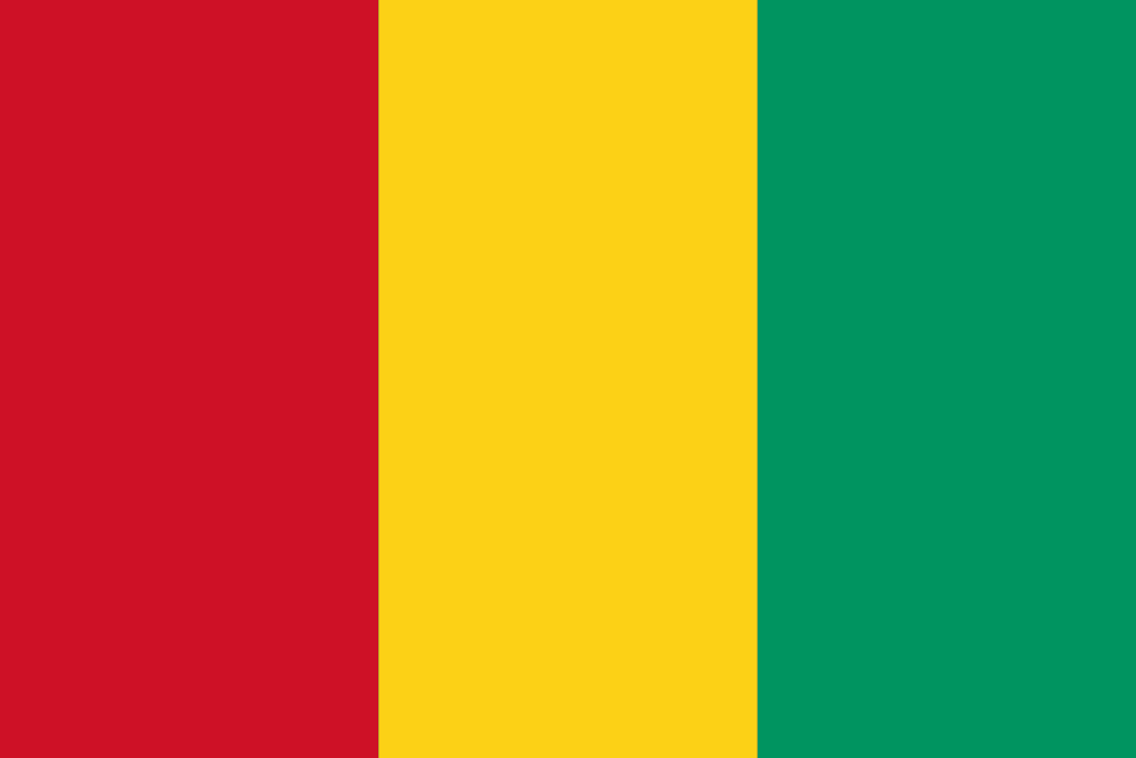 Republic of Guinea Flag - Guinea Drone Laws