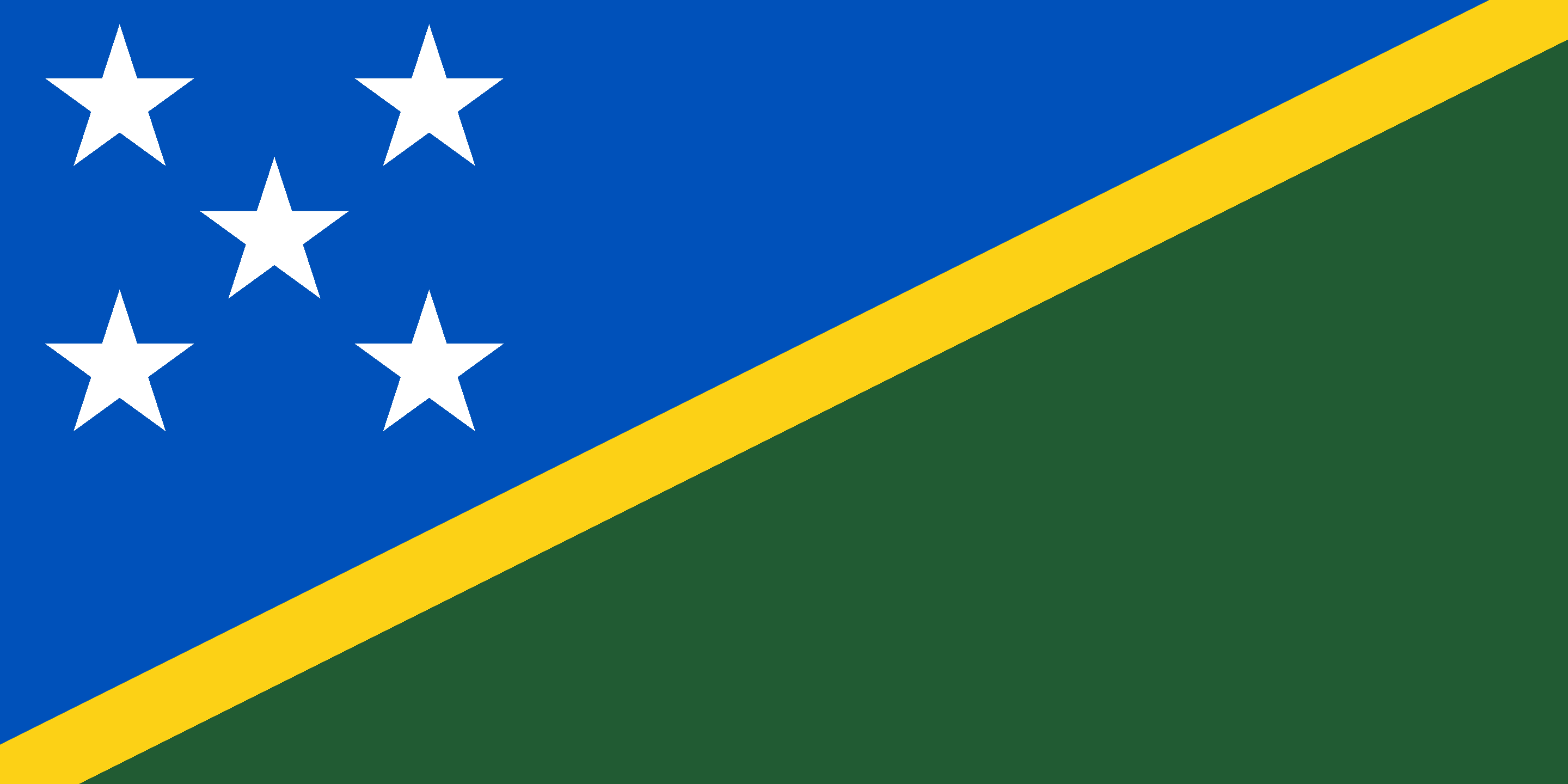 Solomon Islands Flag - Solomon Islands Drone Laws