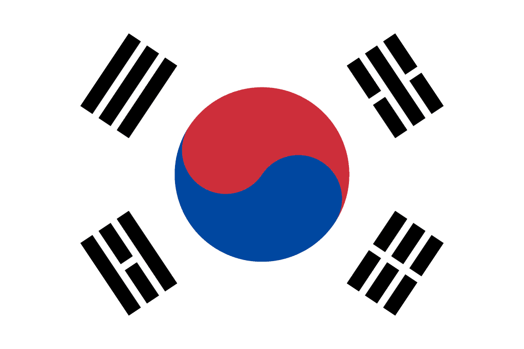 South Kore Flag - Republic of Korea Drone Laws