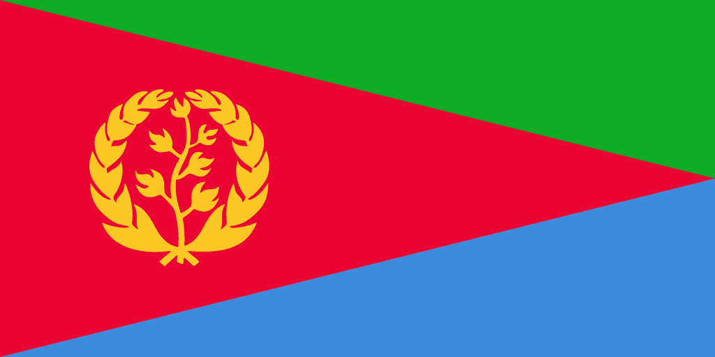 State of Eritrea Flag - Eritrea Drone Laws