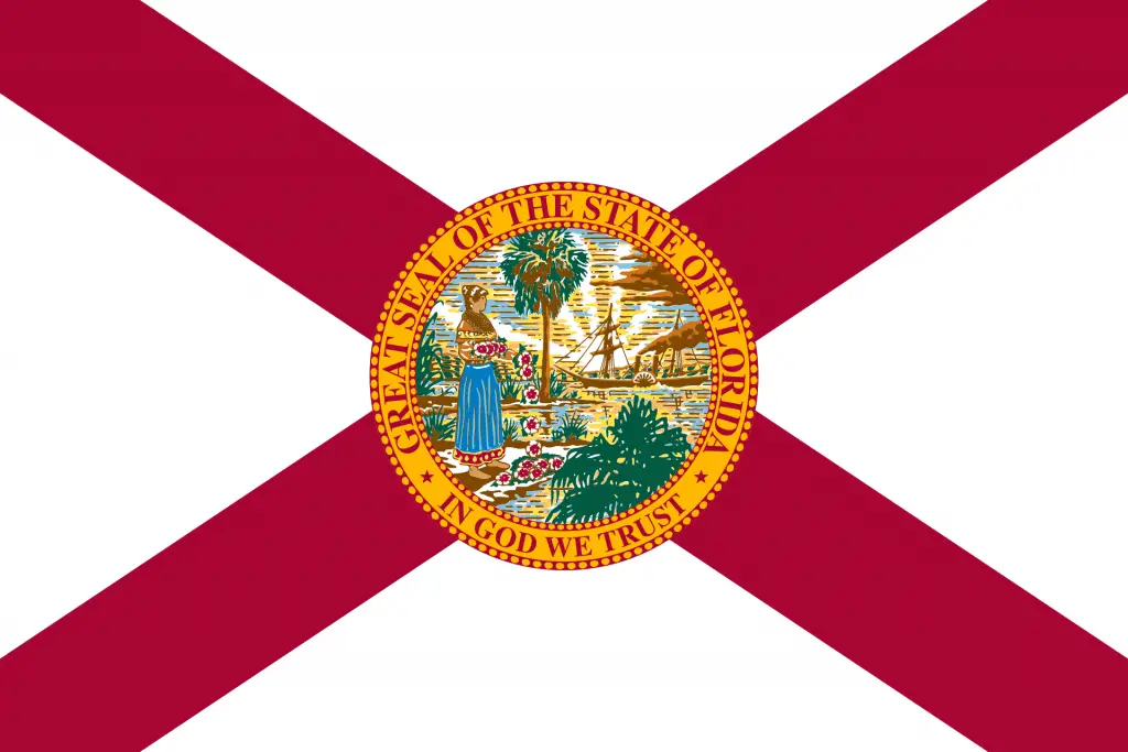 State of Florida Flag - Florida Drone Laws