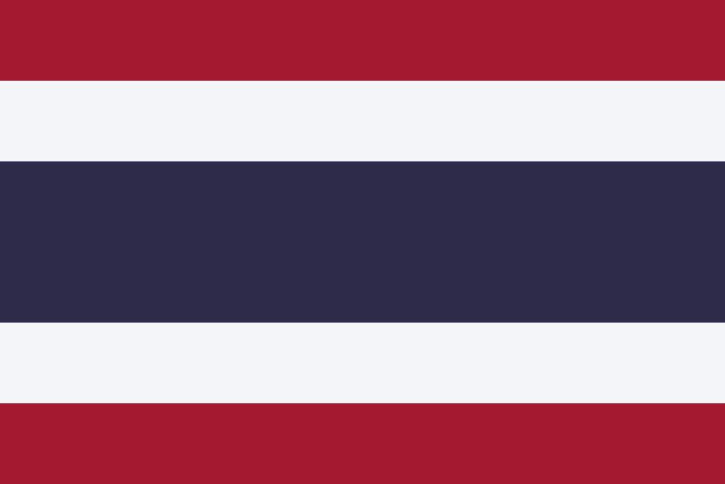 Thailand Flag - Kingdom of Thailand Drone Laws