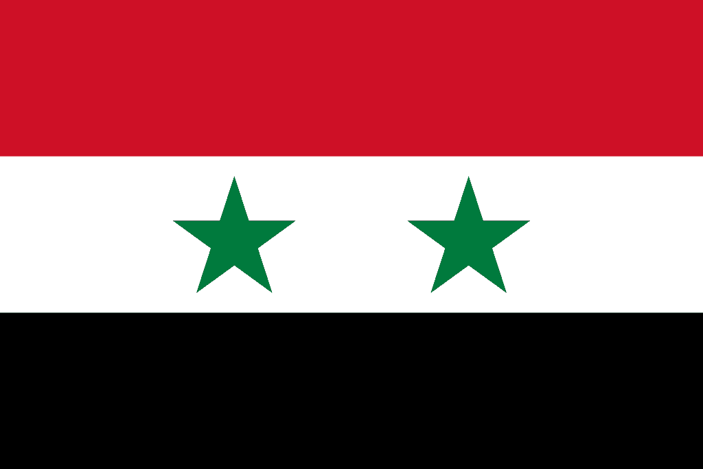 The Syrian Arab Republic Flag - Syria Drone Laws