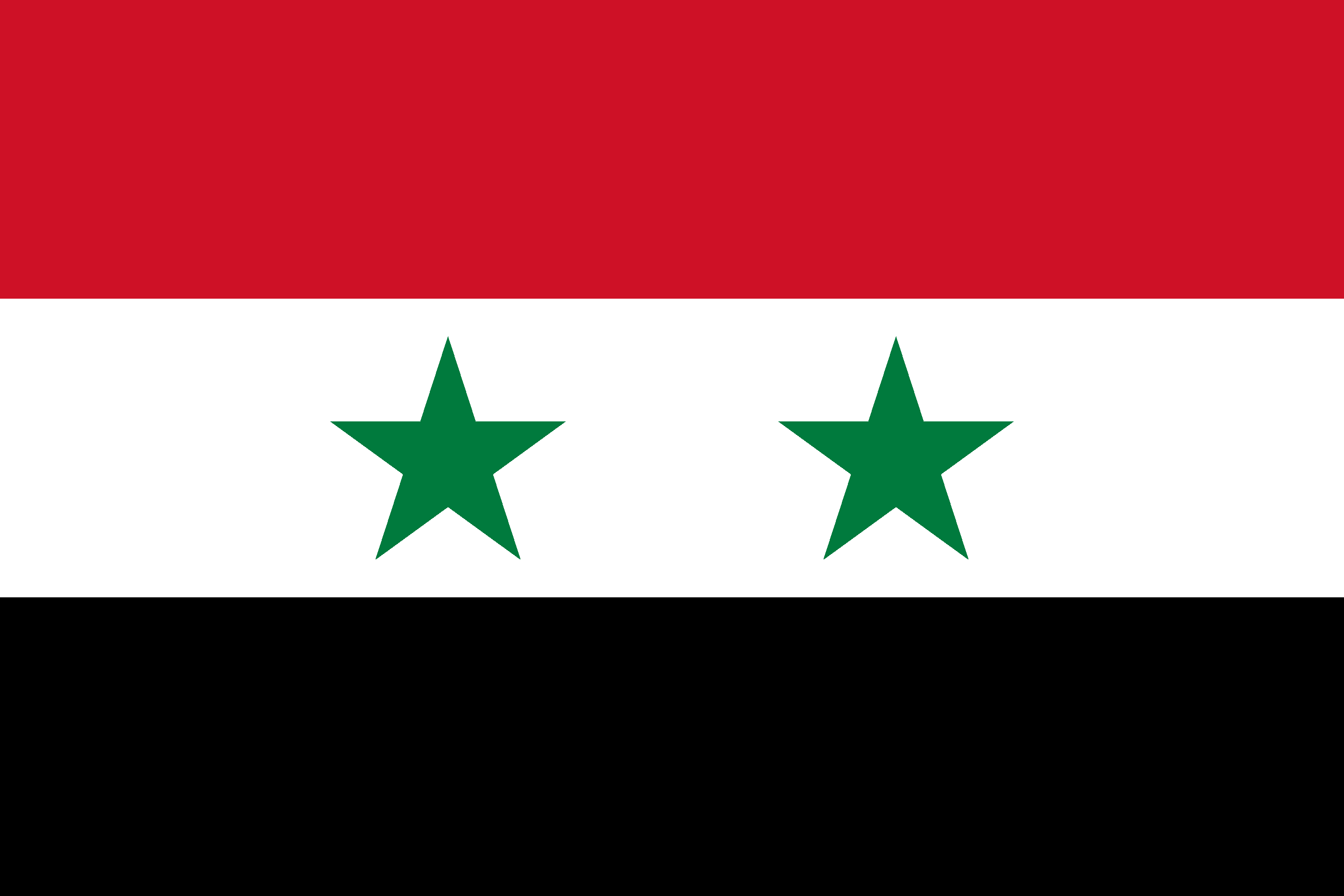 The Syrian Arab Republic Flag - Syria Drone Laws