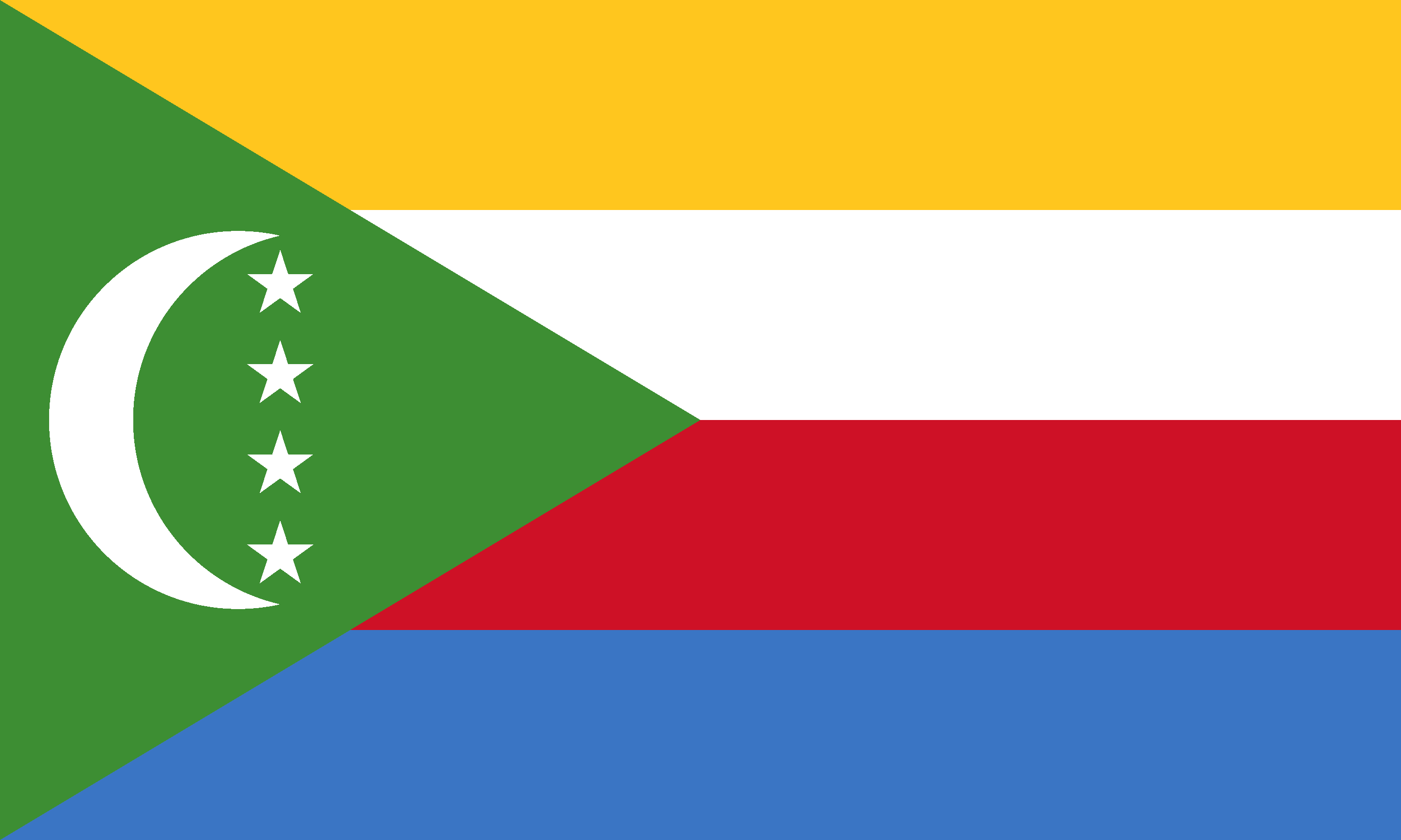 Union of the Comoros Flag - Comoros Drone Laws