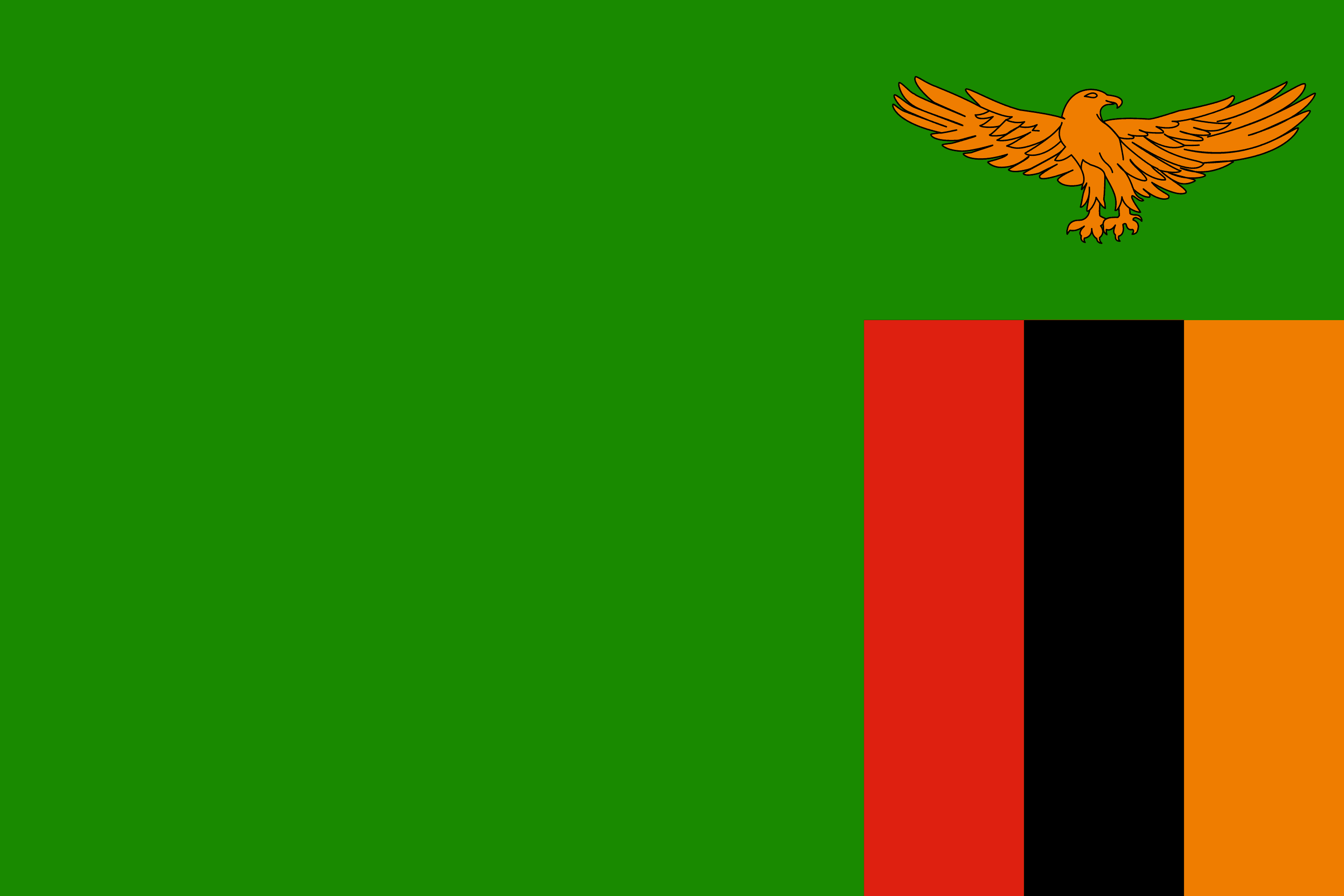 Zambia Flag - Republic of Zambia Drone Laws