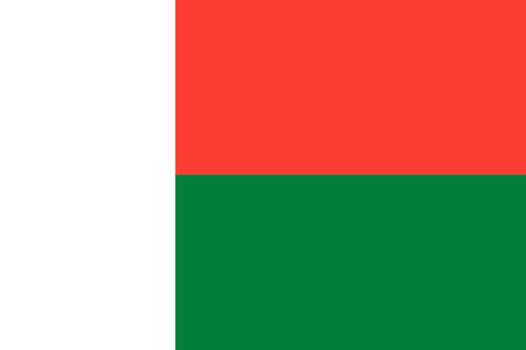 Republic of Madagascar Flag - Madagascar Drone Laws