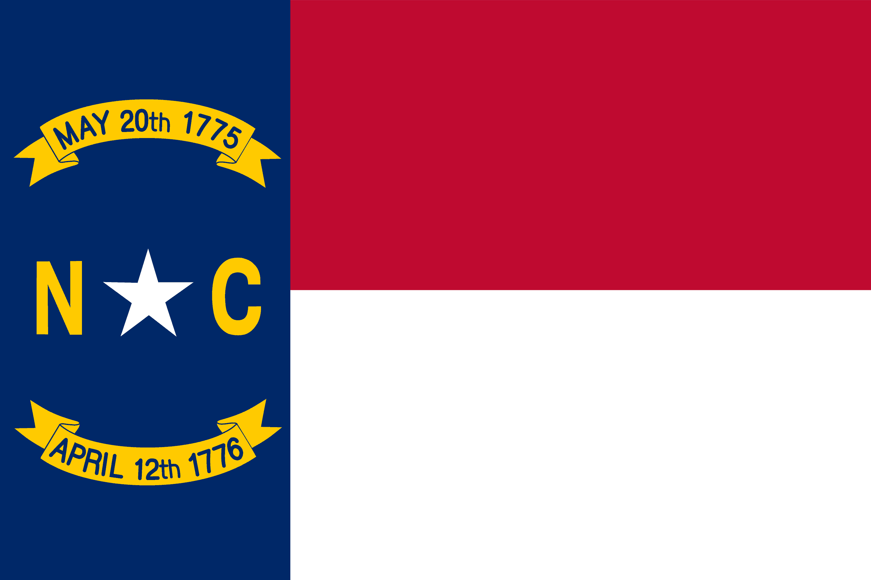 State of North Carolina Flag - North Carolina Drone Laws
