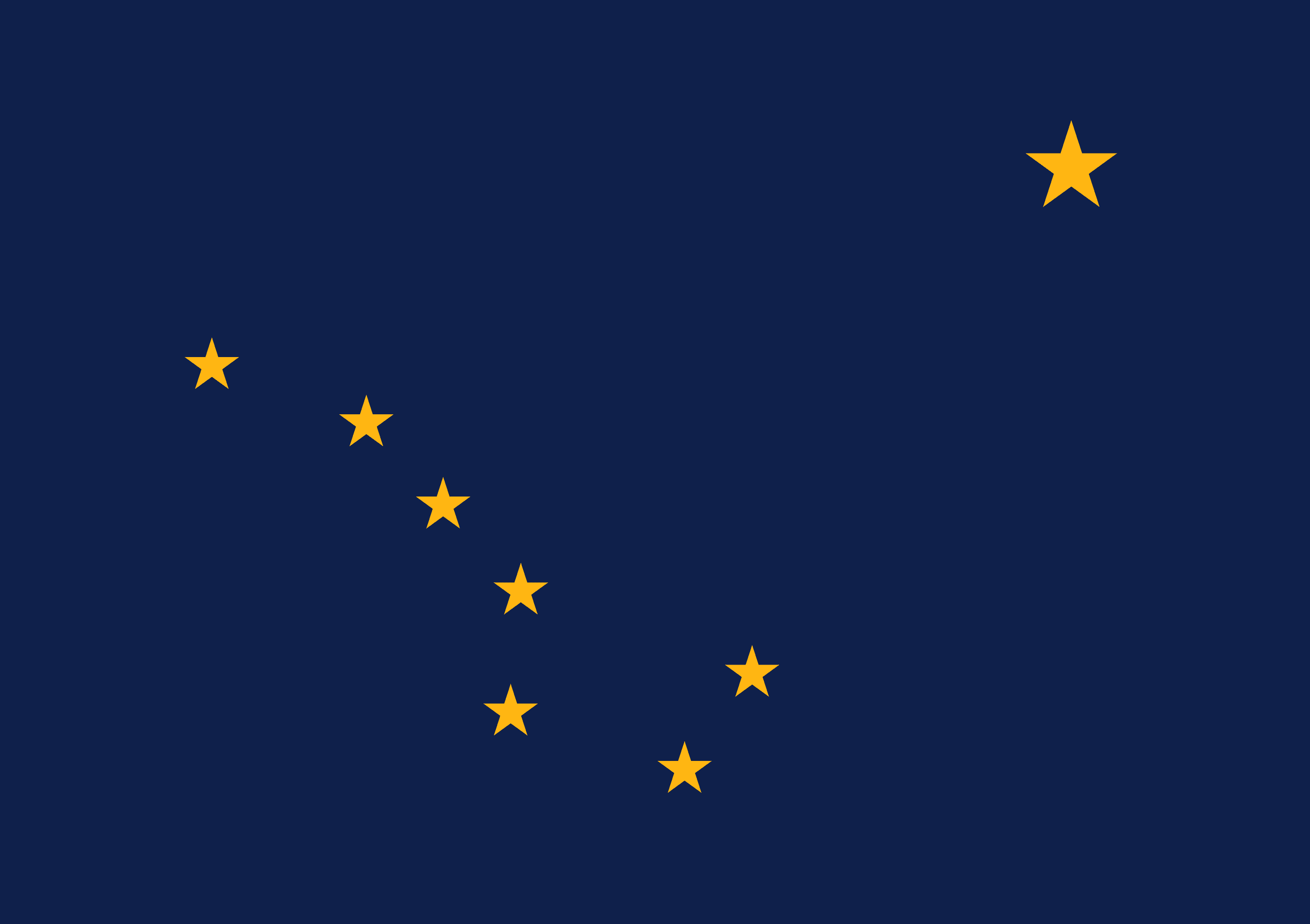 Alaska Flag - State of Alaska Drone Laws