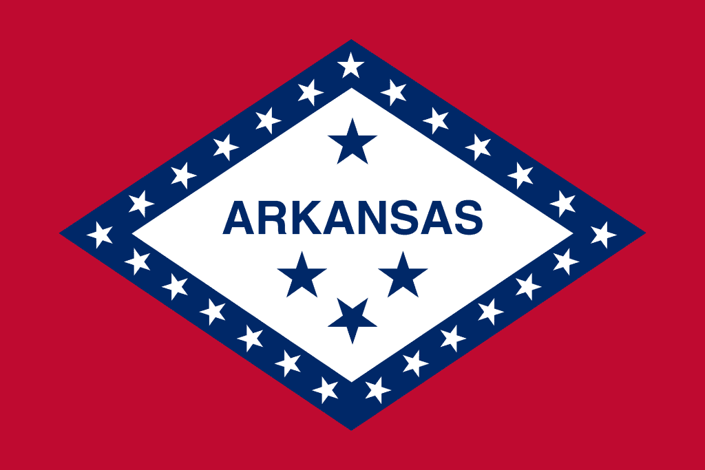 Arkansas Flag - State of Arkansas Drone Laws