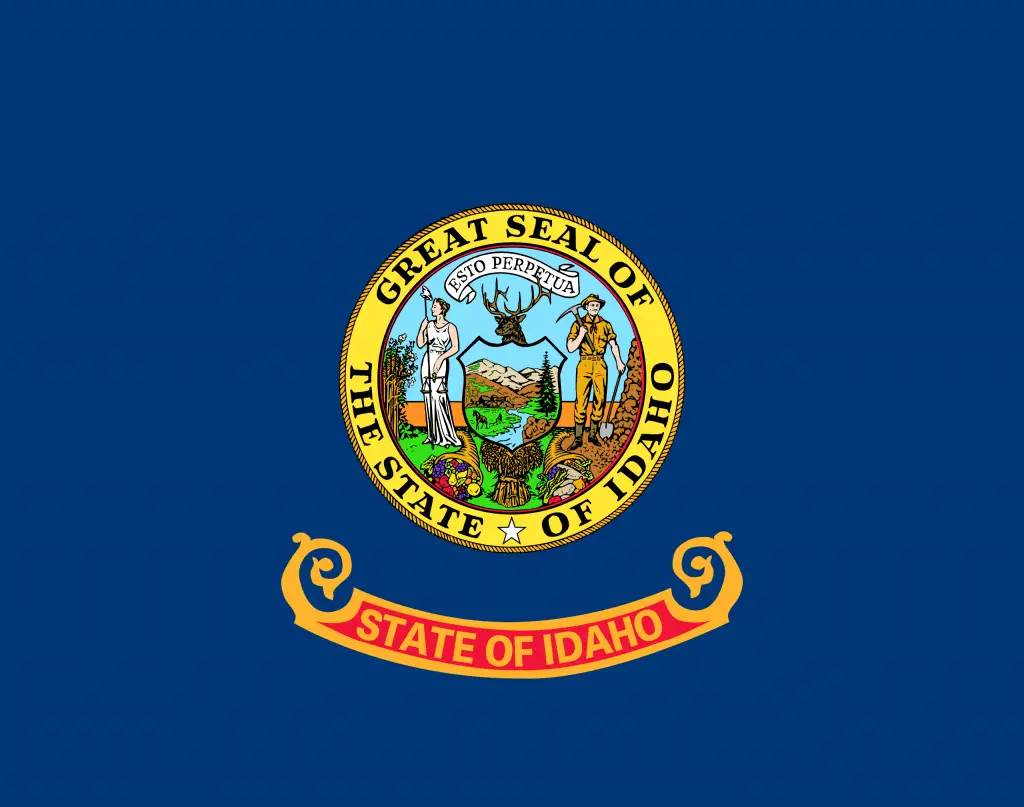 Idaho Flag - State of Idaho Drone Laws
