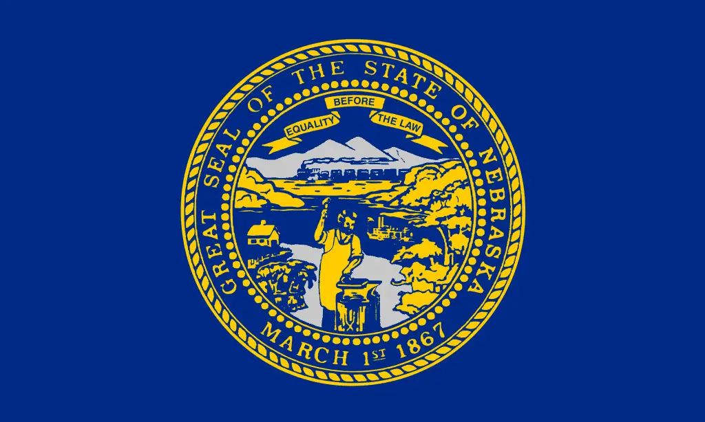 Nebraska Flag - State of Nebraska Drone Laws