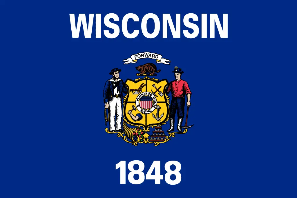 Wisconsin Flag - State of Wisconsin Drone Laws
