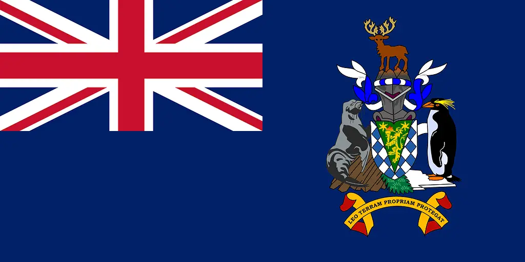 South Georgia and the South Sandwich Islands flag - drone laws